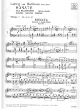 Sonates Vol 1 - BEETHOVEN - Partition - Piano